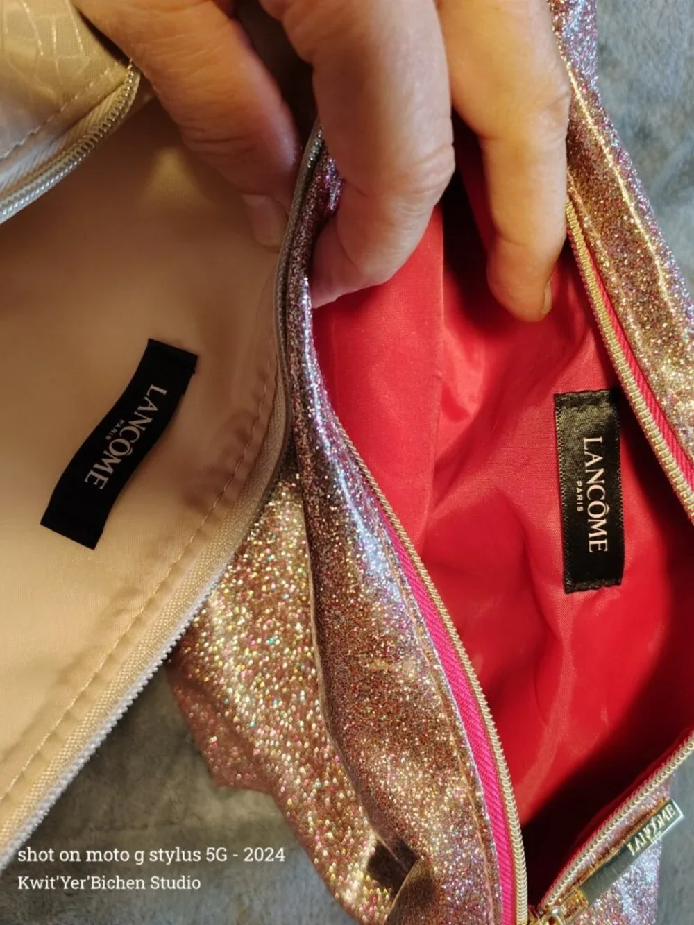 Lancome Paris Makeup Bags